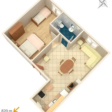 With Parking Space - 5100 Murter